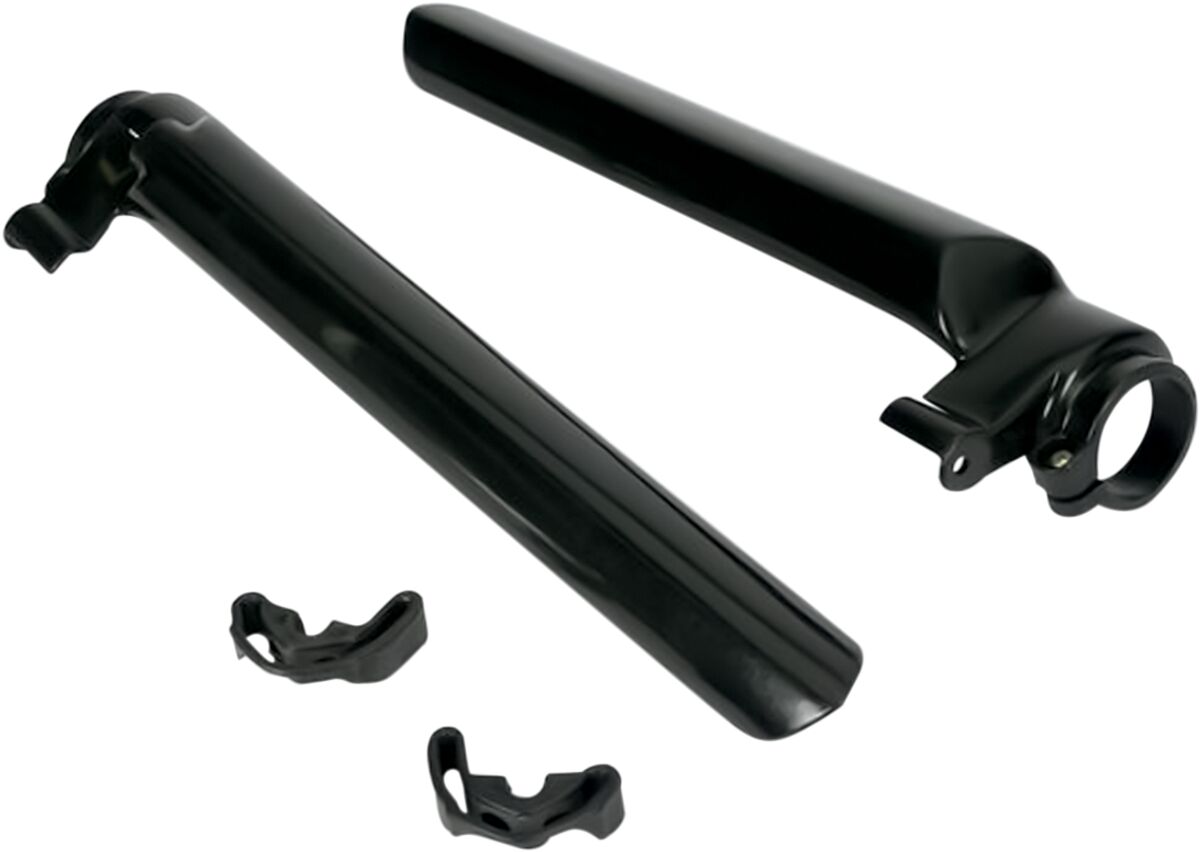 FORK SLIDER PROTECTORS KTM 125/250/300/360/400/620 W/MARZOCCHI-FORKS (93-97) BLACK