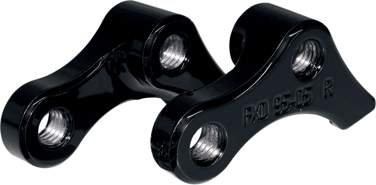 1" tagumine madaldamiskomplekt, must, HD