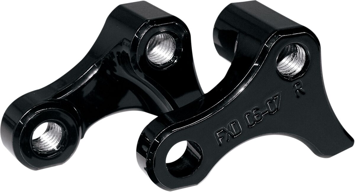1" tagumine madaldamiskomplekt, must, HD