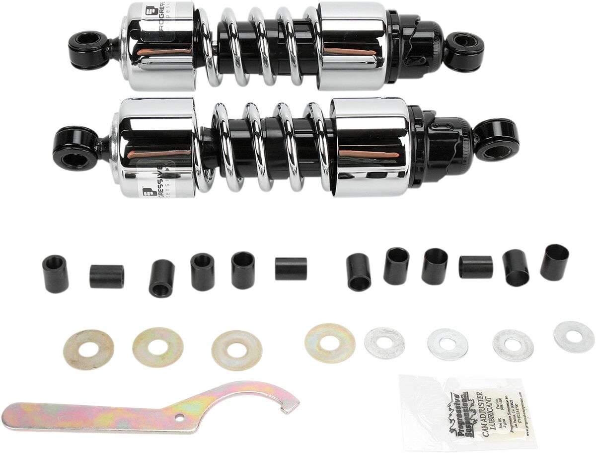 Progressive Suspension, kroom, 412 seeria, topeltamortisaator 11.5"