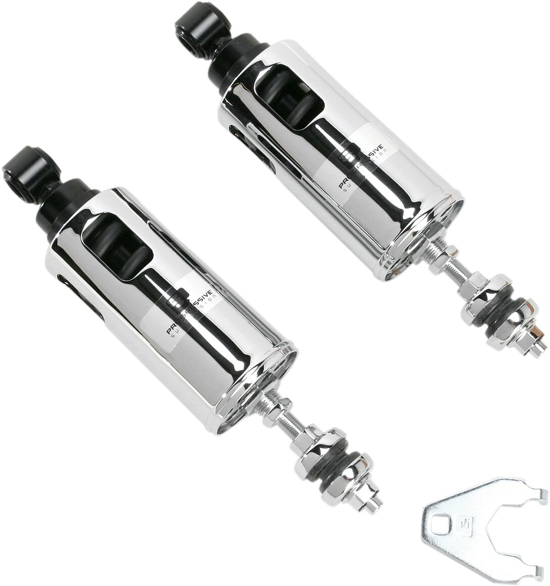 Progressive Suspension 422 seeria standardne tagaamortisaator, kroom