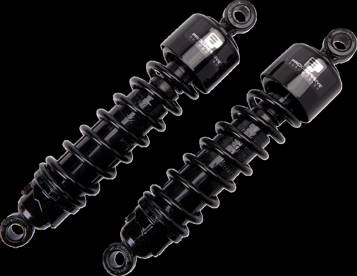 Progressive Suspension 412 seeria American-Tuned gaasamortisaatorid, must, 12.5"