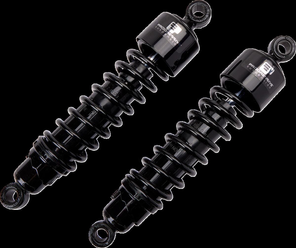 Progressive Suspension 412 seeria American-Tuned gaasamortisaatorid, must, 13"