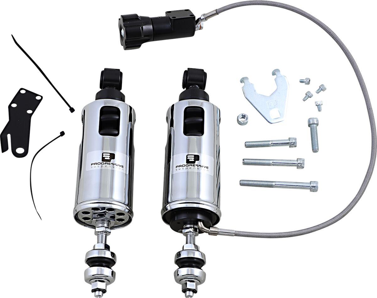 Progressive Suspension 422 seeria standardne amortisaator, kaugreguleeritava eelpingega