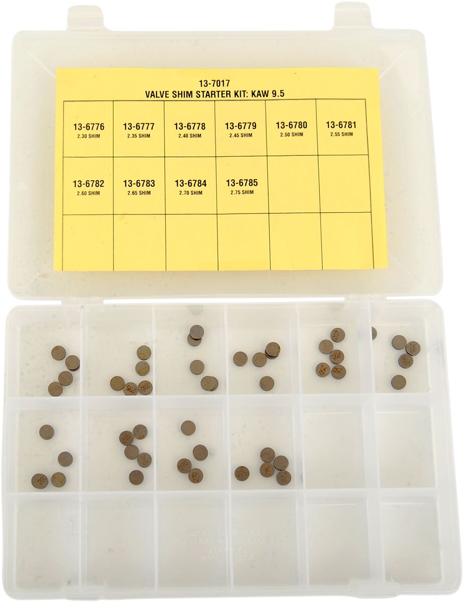 K&L-Supply, klapiseibide stardikomplekt, 9,5 mm
