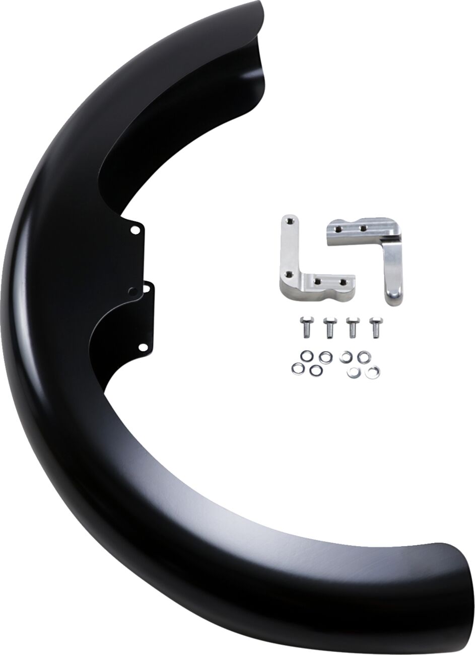 FRONT FENDER 19" WRAPPER 49MM FRONT FORK RAW