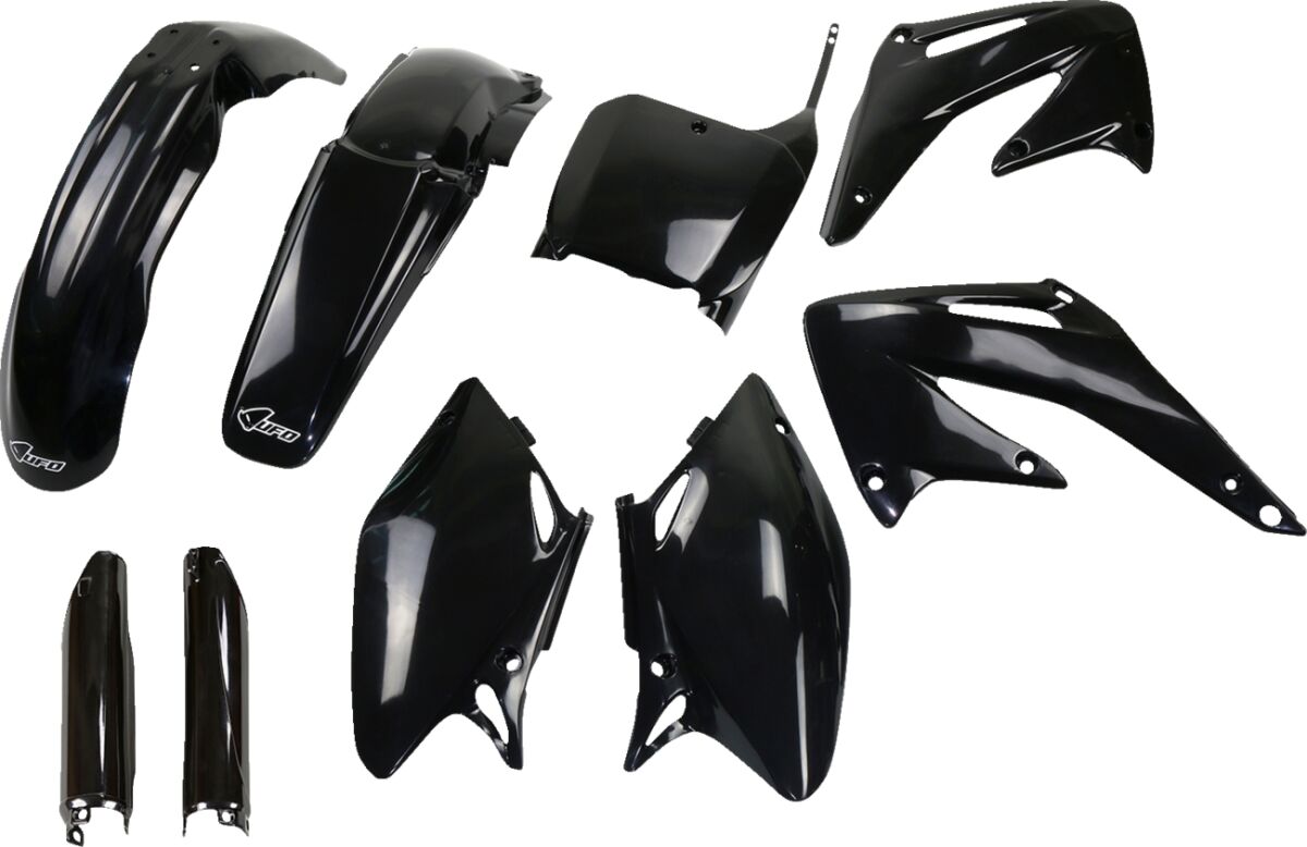 Täielik plastikukomplekt, Honda CRF450R, must
