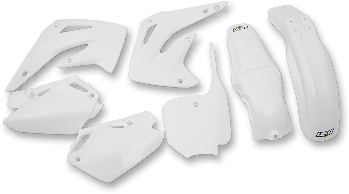 Täielik plastikukomplekt, Honda CR85, valge