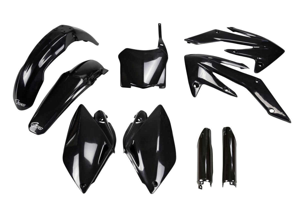 Täielik plastikukomplekt, Honda CRF250R, must
