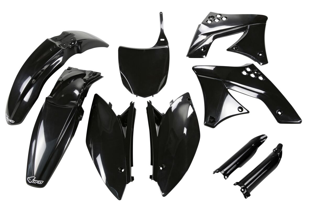 Täielik plastikukomplekt, Kawasaki KXF250, must
