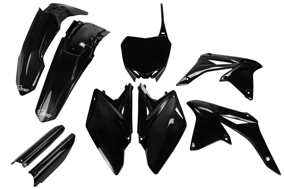 Täielik plastikukomplekt, Suzuki RMZ250, must