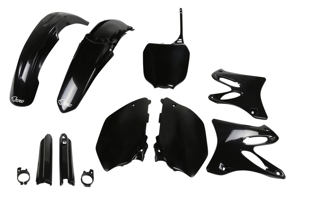 Täielik plastikukomplekt, Yamaha YZ125/250, must
