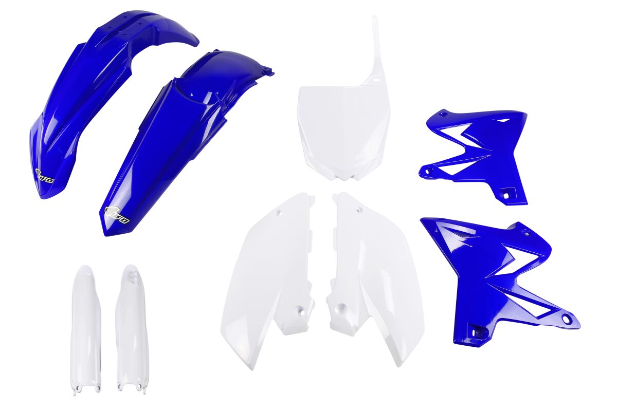 Täielik Restyle plastikukomplekt, Yamaha YZ125/250, OEM-värv (sinine/valge)