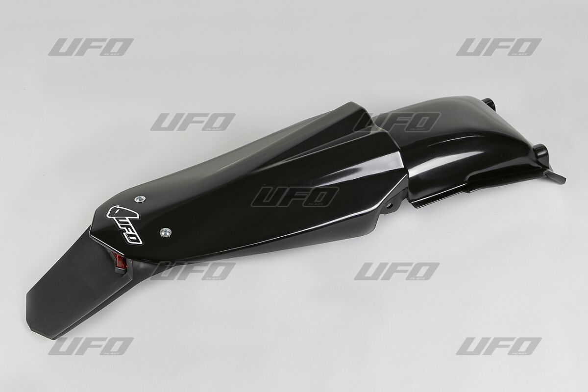 Enduro tagaporitiib LED-tulega, Husqvarna CR/WR, must