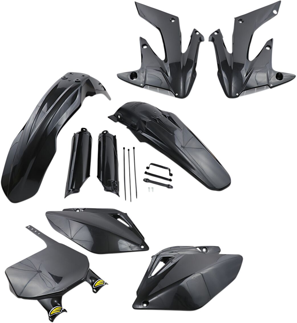 Plastikukomplekt PowerFlow, täielik, Honda, must