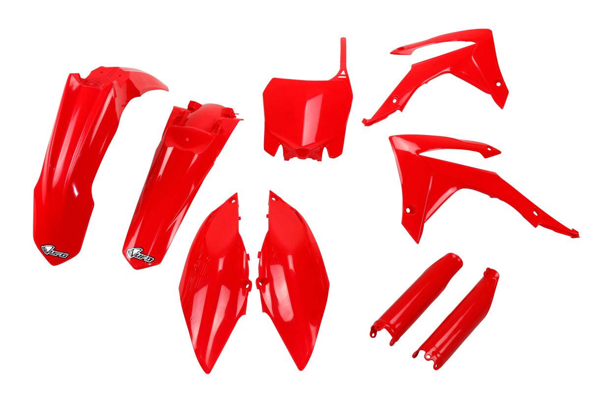 Täielik plastikukomplekt, Honda CRF250/450R, punane