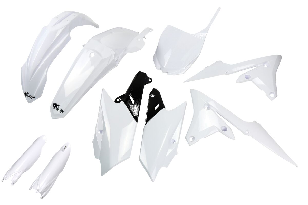 Täielik plastikukomplekt Yamaha YZ250/450F, valge