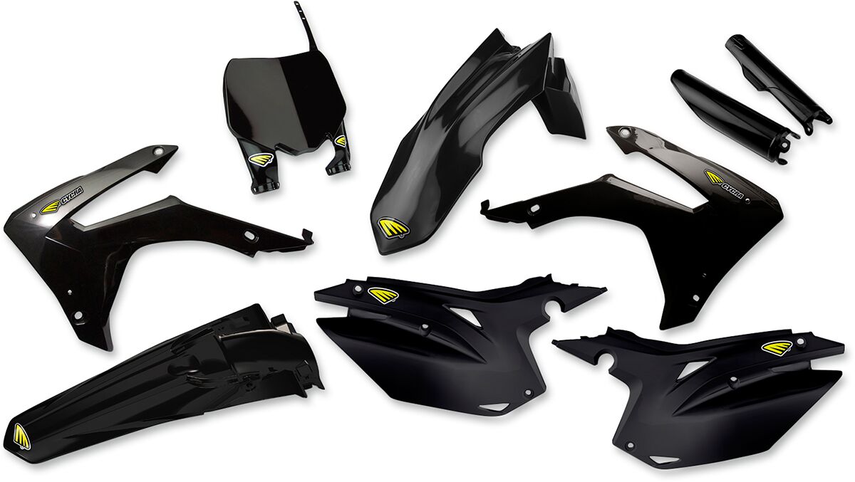 Plastikukomplekt PowerFlow, täielik, Honda, must