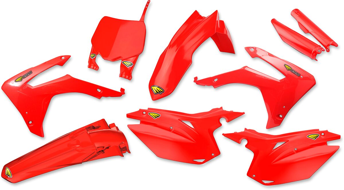 Plastikukomplekt PowerFlow, täielik, Honda, punane