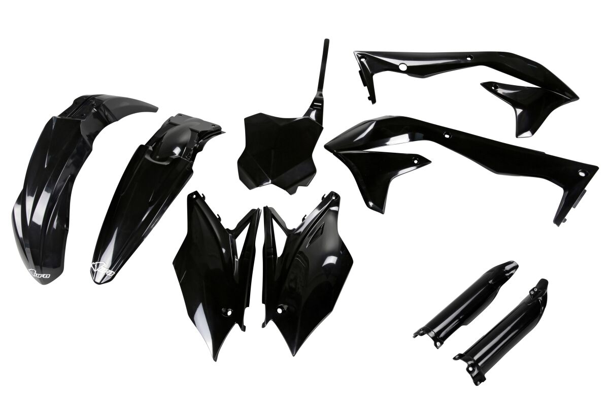 Täielik plastikukomplekt, Kawasaki KXF450, must