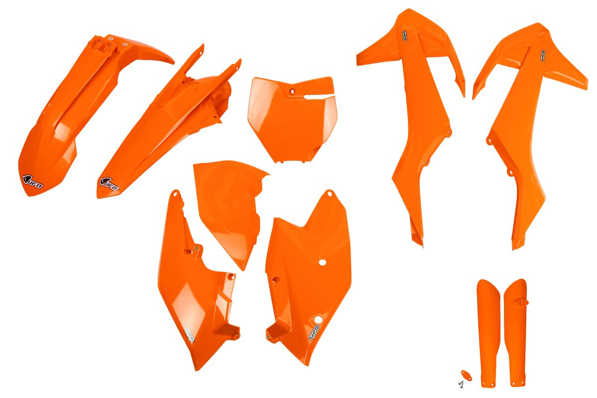 Täielik plastikukomplekt, KTM SX/SX-F, fluooranž