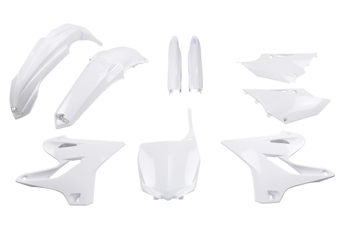 Täielik plastikukomplekt Yamaha YZ125/250, valge