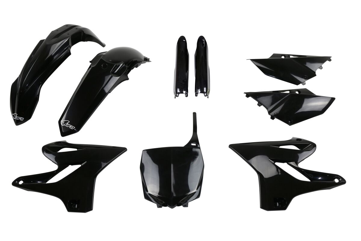 Täielik plastikukomplekt, Yamaha YZ125/250, must