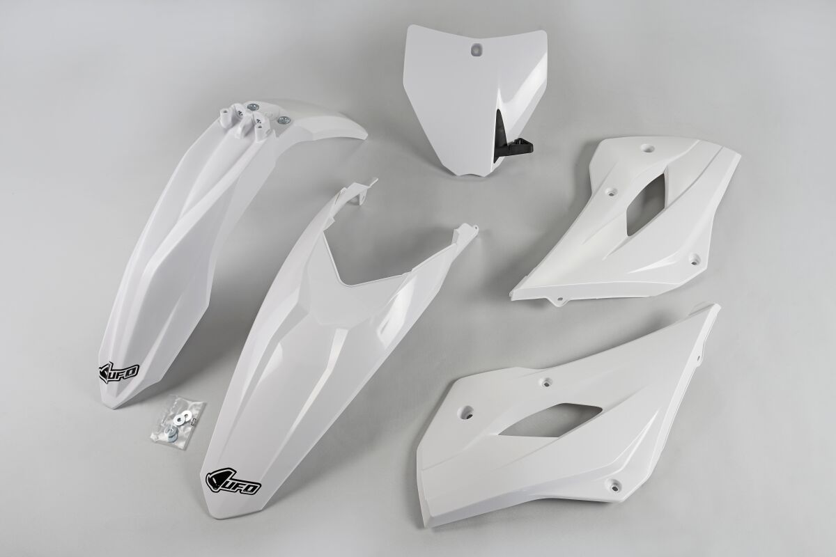 Täielik plastikukomplekt, Husqvarna TC85, valge