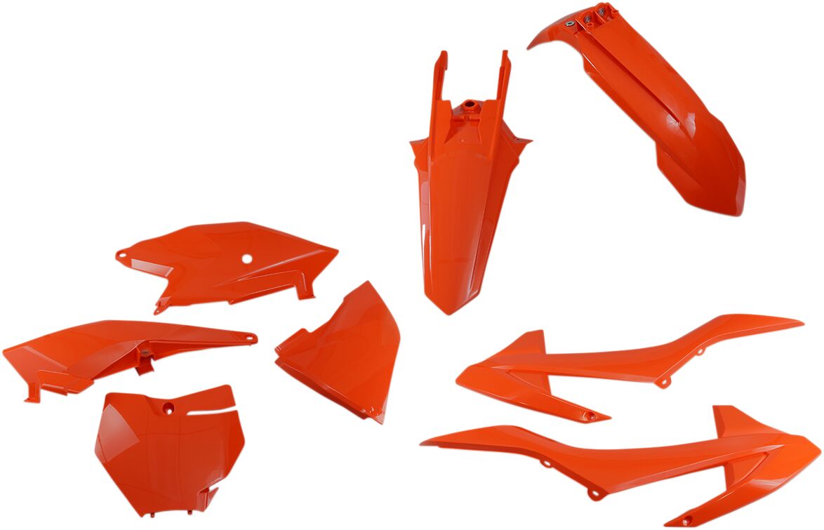 Plastikukomplekt KTM, oranž