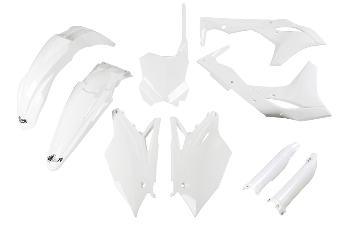 Plastikukomplekt Kawasaki, valge
