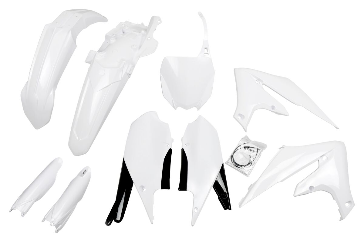 Plastikukomplekt Yamaha, valge