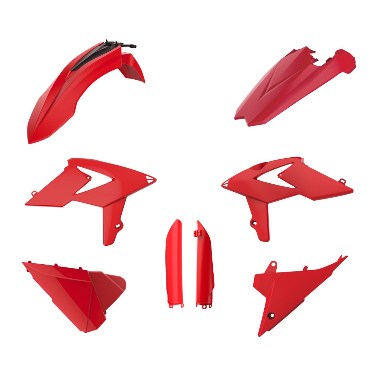 Plastikukomplekt Beta 18-19, punane