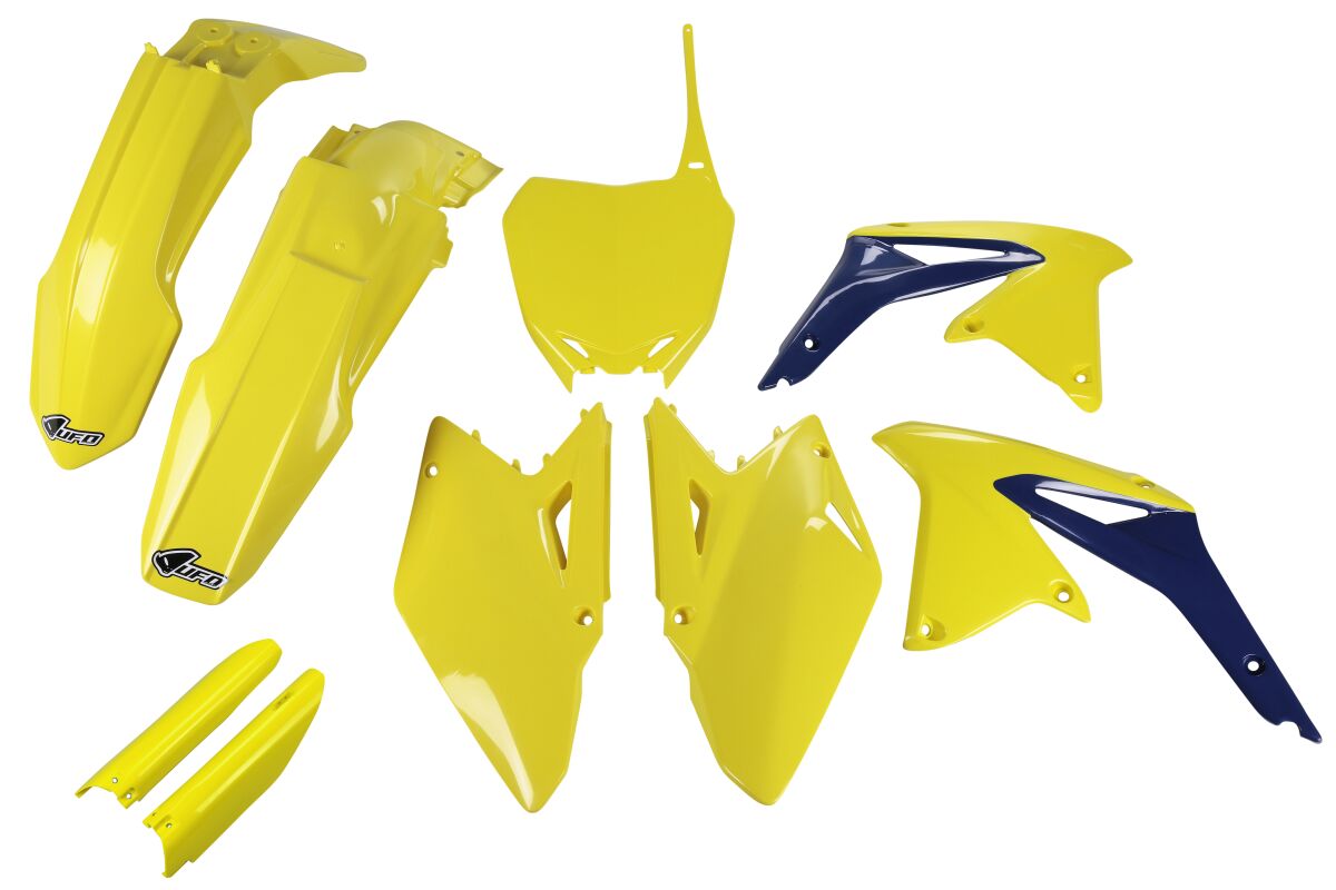 Täielik plastikukomplekt RMZ450 08-17, kollane