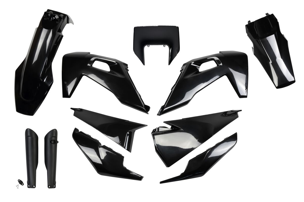 Täielik plastikukomplekt TX/TE/FE 20-23, must
