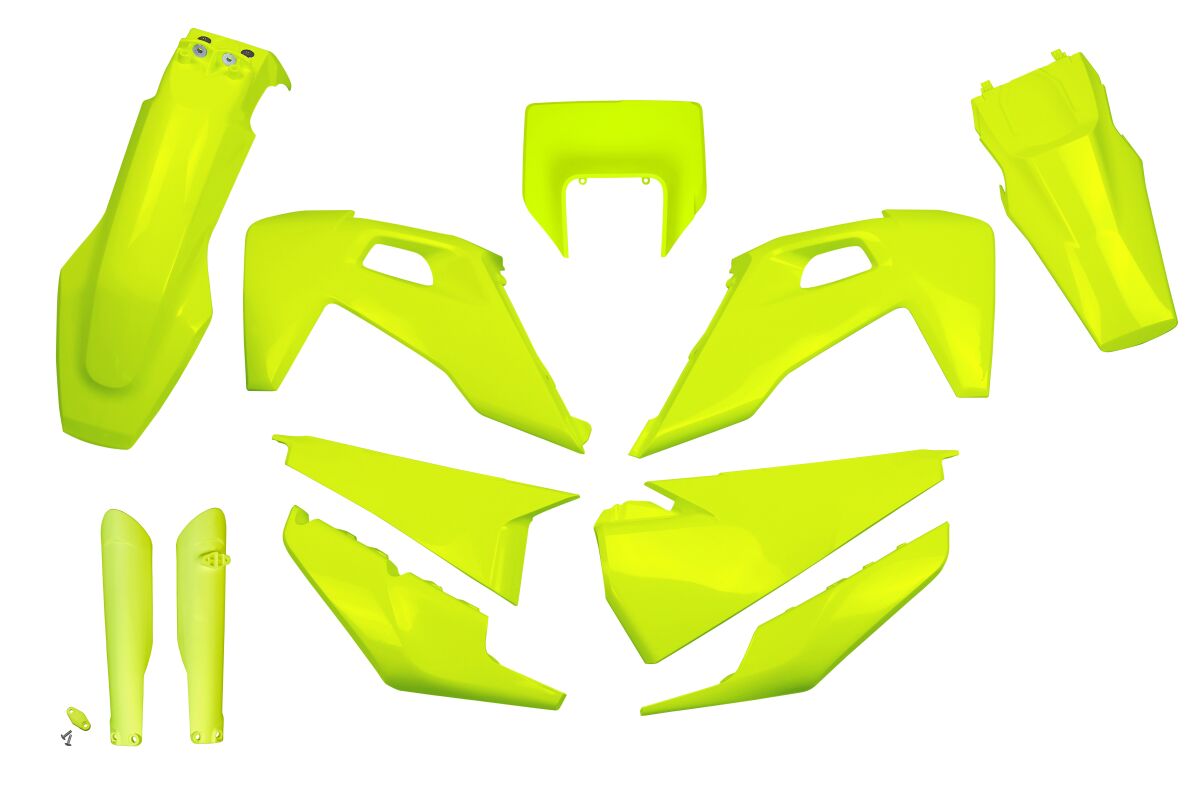 Täielik plastikukomplekt TX/TE/FE 20-23, fluo