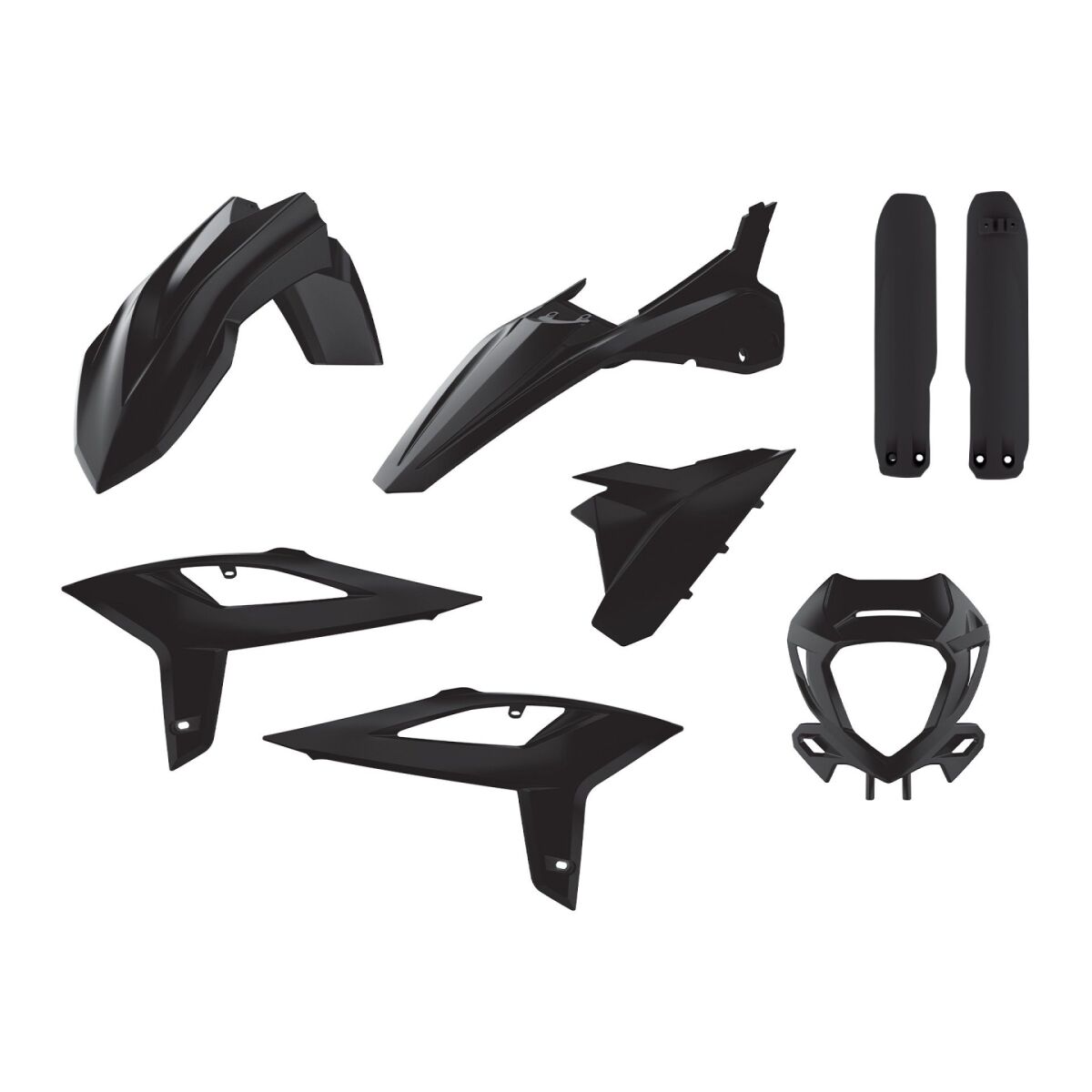 Plastikukomplekt Beta RR 2020-, must