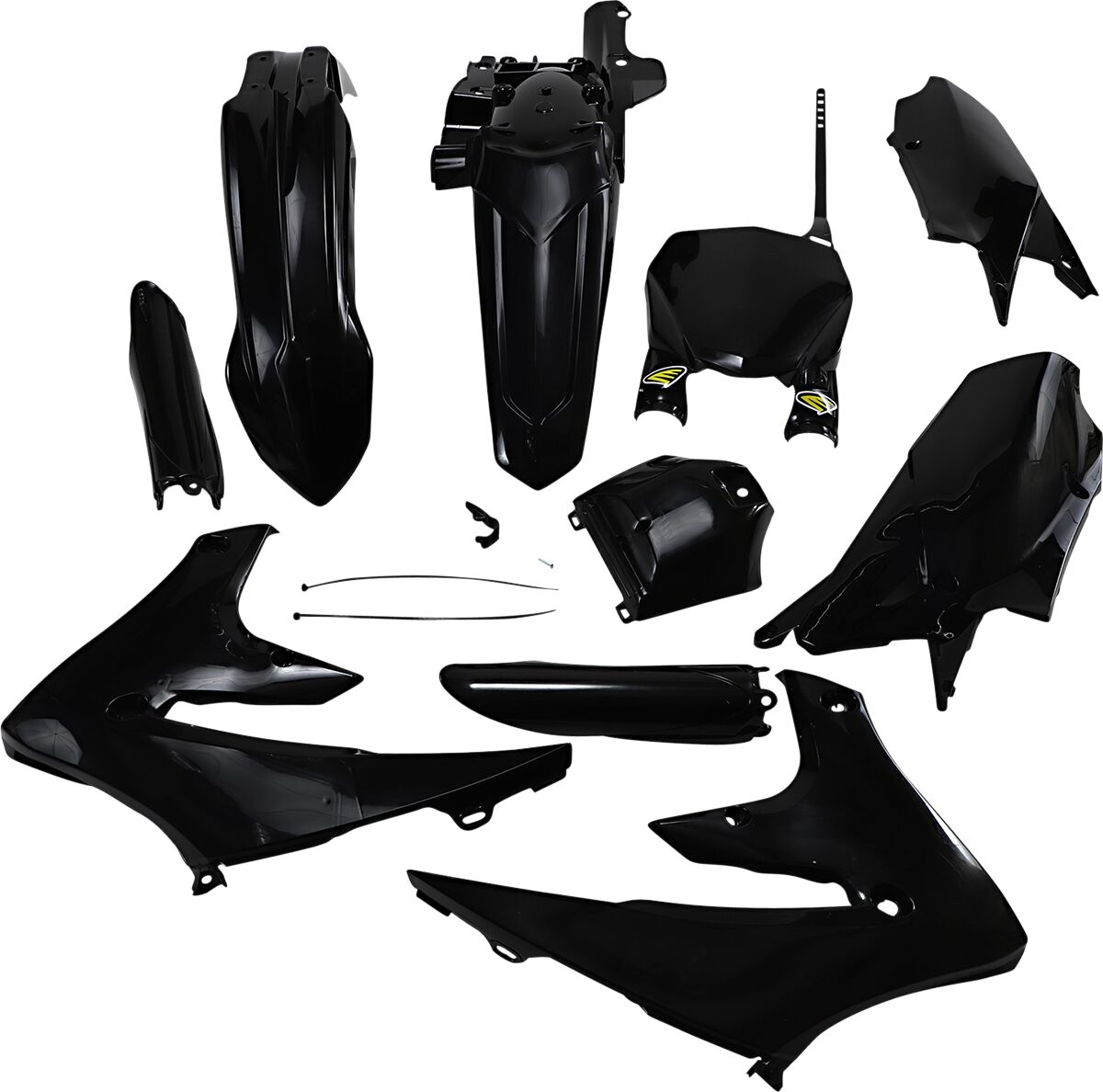 PF plastikukomplekt YZF250/450, must