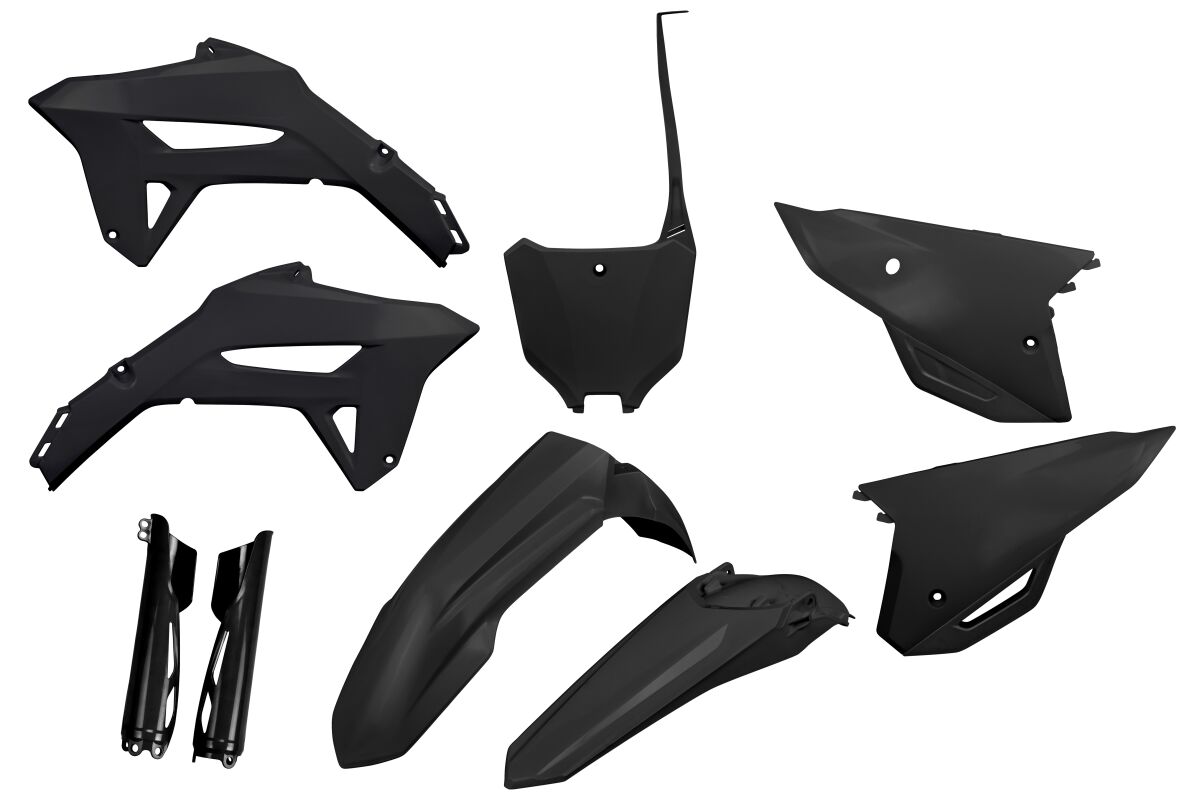 Plastikukomplekt CRF450, must