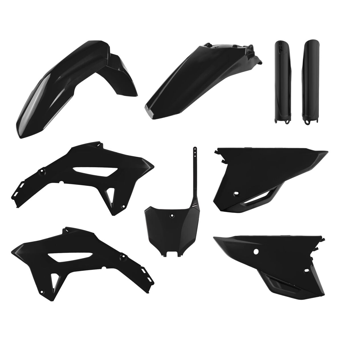 Plastikukomplekt CRF450 21-, must