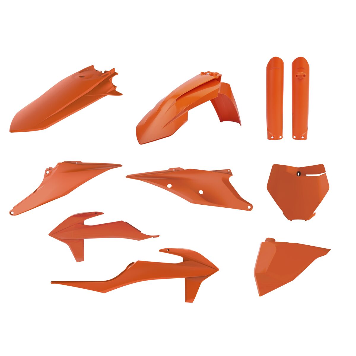 Plastikukomplekt SX/SXF 19-21, oranž