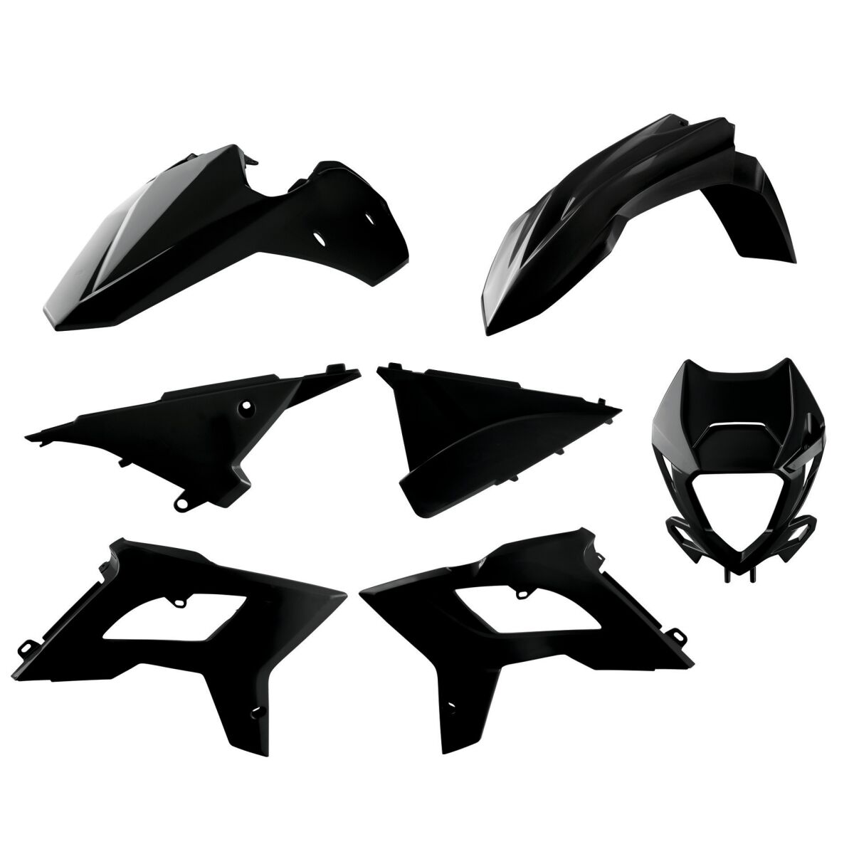 Plastikukomplekt Restyle RR13-17, must
