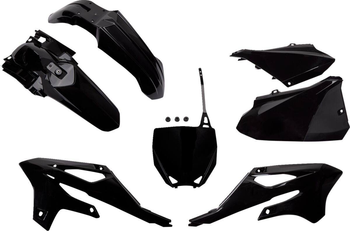 Plastikukomplekt YZ85 22-, must