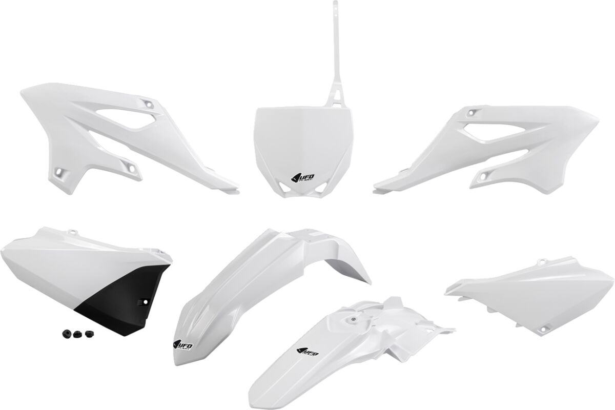 Plastikukomplekt YZ85 22-, valge