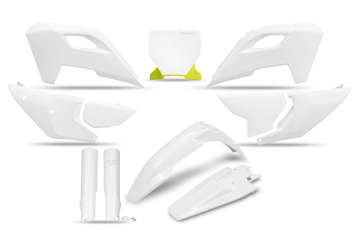 Plastikukomplekt FC/TC 023, valge