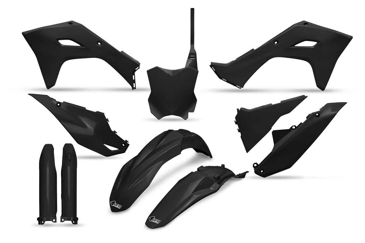 Plastikukomplekt KX450 24-, must