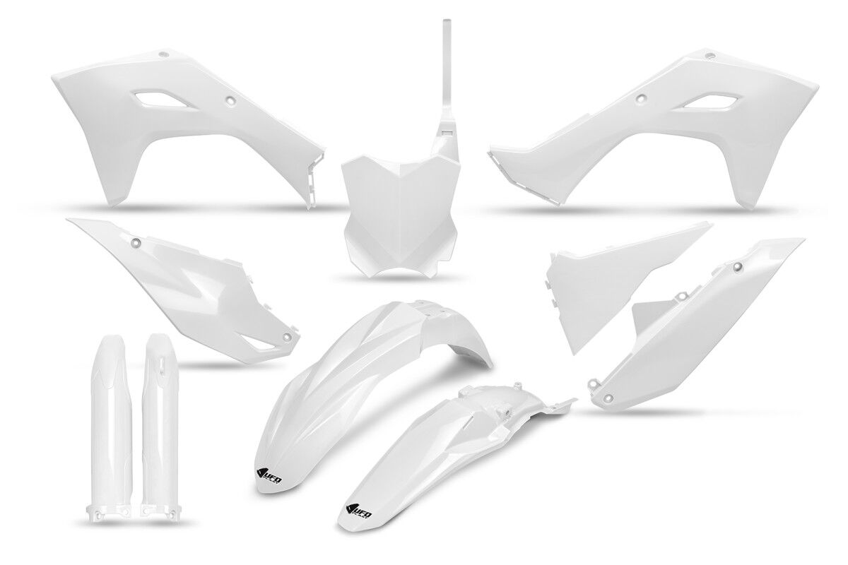 Plastikukomplekt KX450 24-, valge