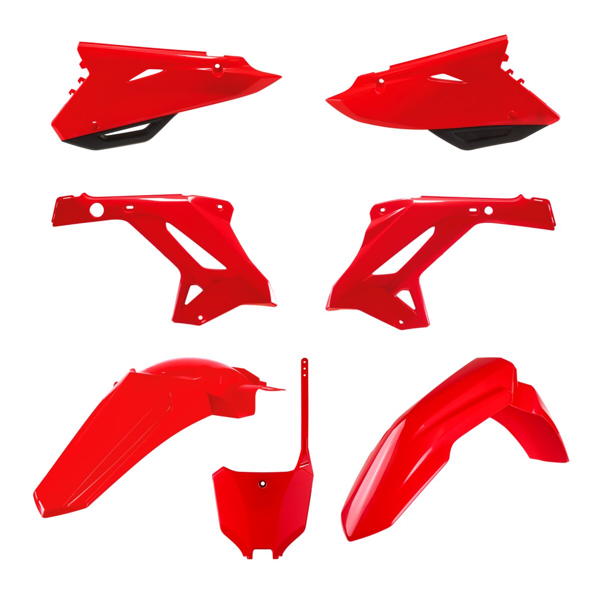 Plastikukomplekt CR RSTYLE 22, punane