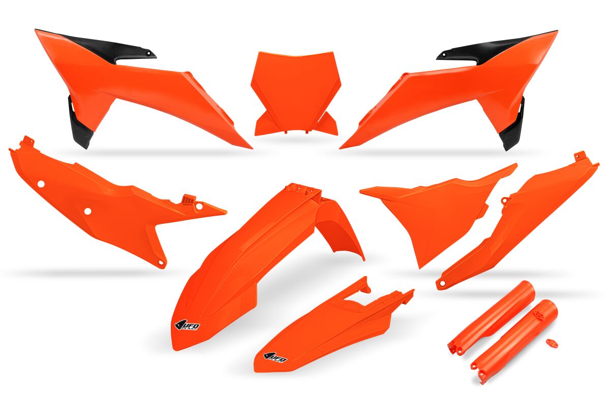 Täielik plastikukomplekt SX/SXF 2025-, fluo oranž