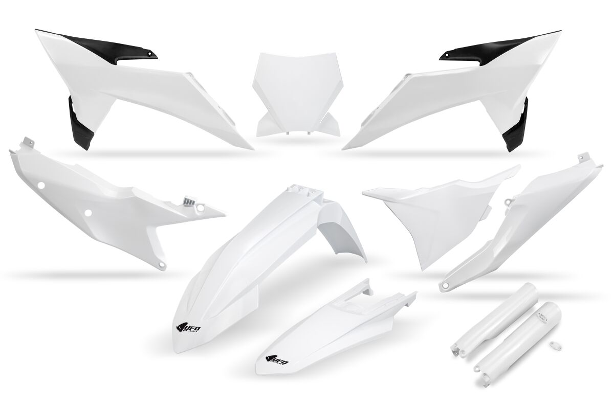 Plastikukomplekt, täielik, SX/SXF 2025-, valge