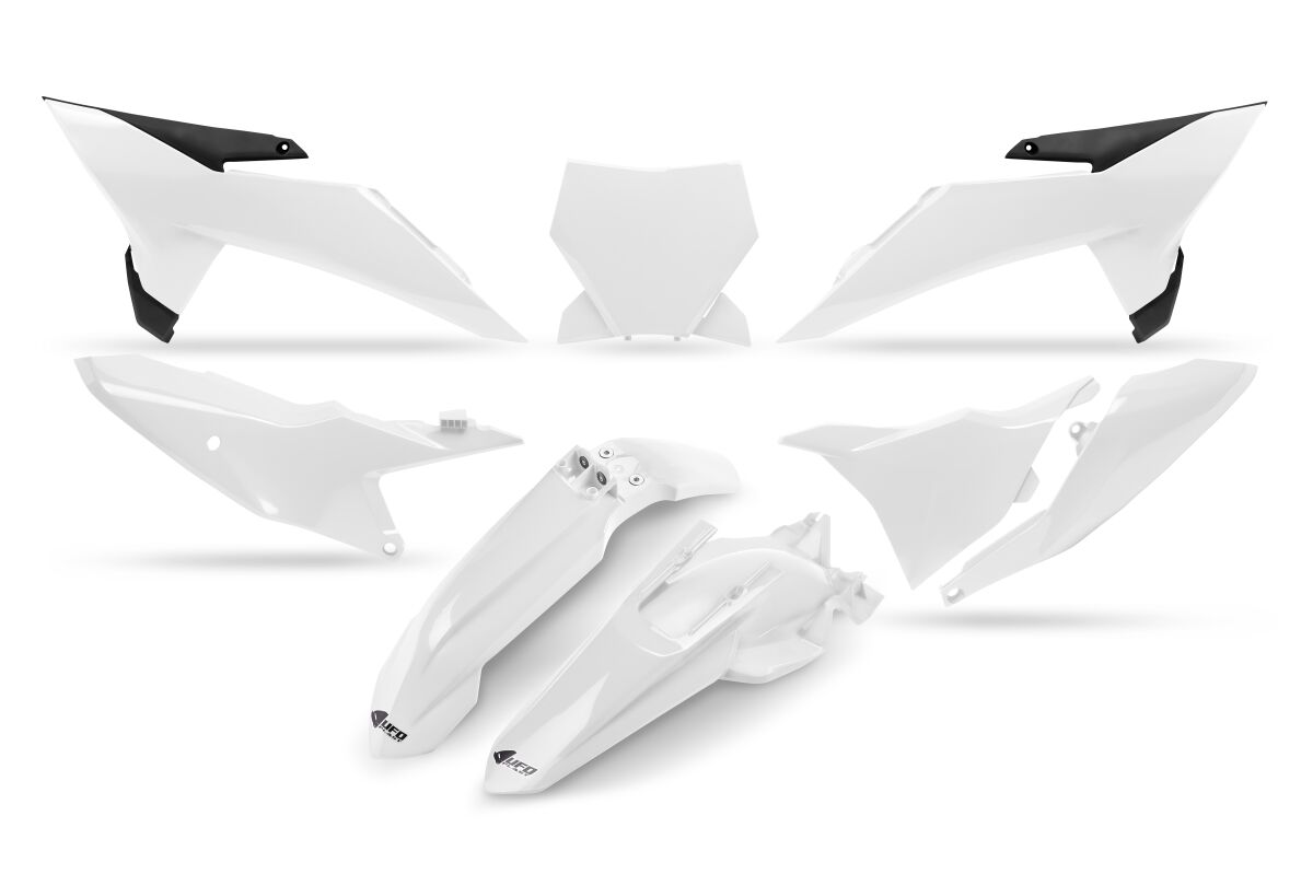 Plastikukomplekt SX85 2025-, valge